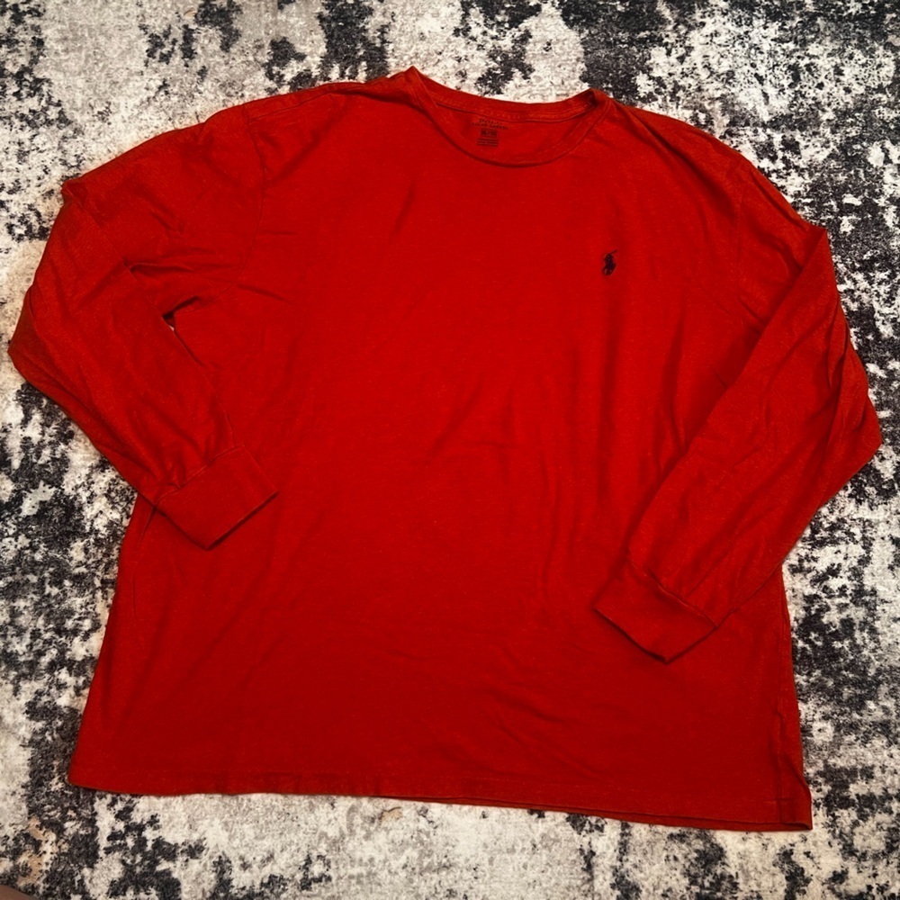 Polo Ralph Lauren Men's Classic Fit Soft Cotton Crew Neck Long Sleeve Tshirt